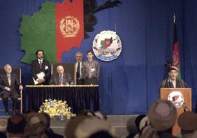 (3)Afghan grand assembly convened